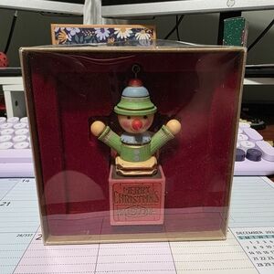 1977 Hallmark Jack In The Box Tree Trimmer Ornament